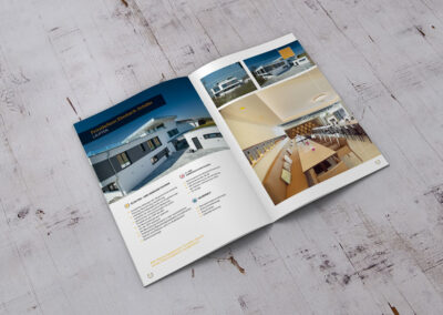 Broschürendesign für Gronover Gruppe